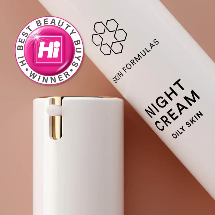 Skin Formulas Night Cream Oily Skin Prebiotic Formula 50ml