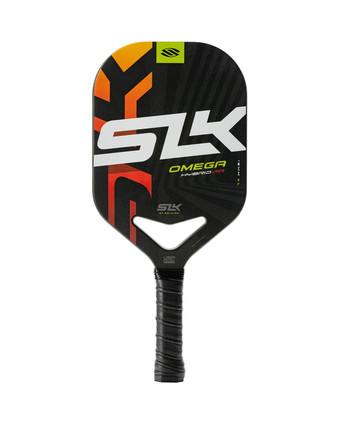 Ember SLK OMEGA Hybrid Air - XL pickleball paddle featuring a unique throat design