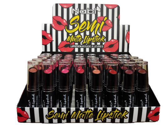 SMLS48B-SEMI MATTE LIPSTICK 8 PCS/SET