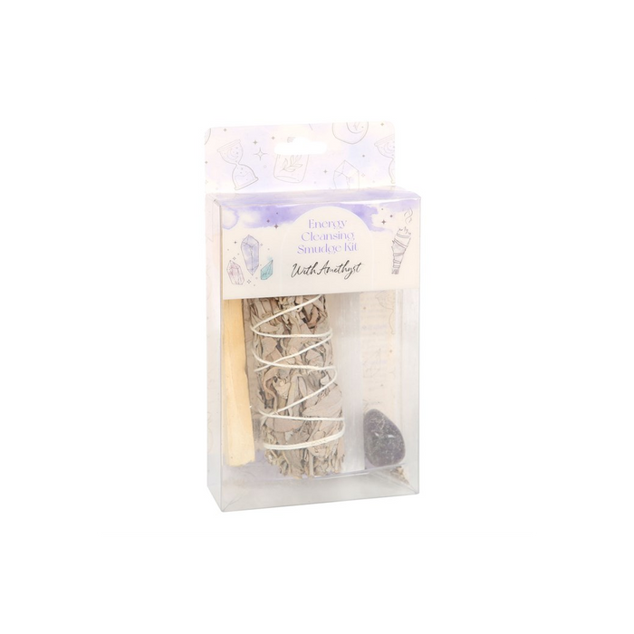 Smudge Kit with Amethyst Crystal 🇬🇧