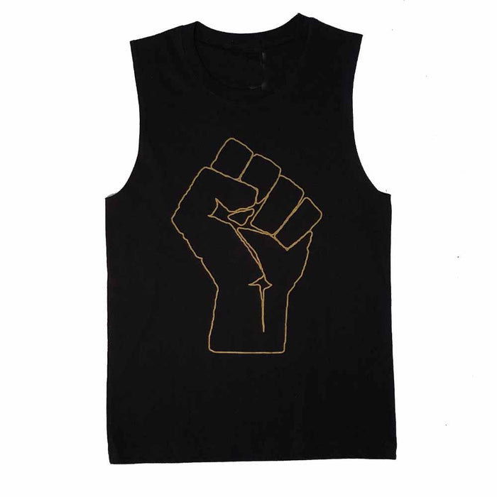 Solidarity Fist Sleeveless T-shirt  ACLU