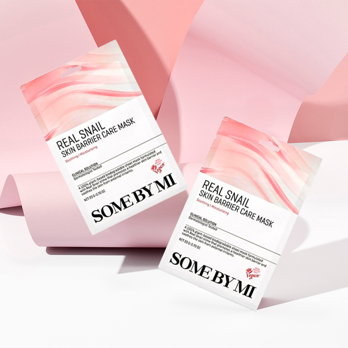 SOME BY MI Real Snail Skin Barrier Care Mask 1pc