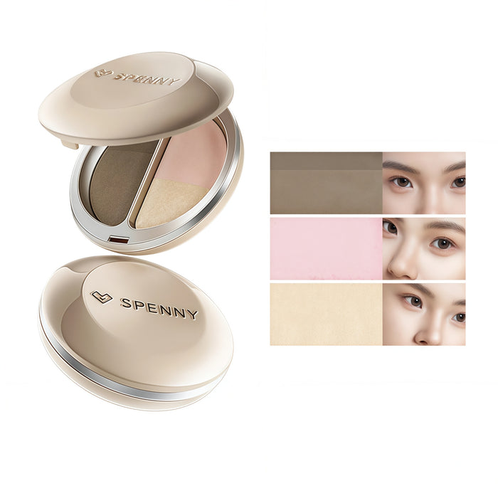 SPENNY 4-color Baked Powder Contour Palette T5697
