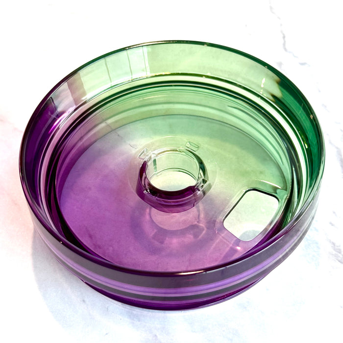 SPOOKY CLEAR Stanley Colored Lid 2.0
