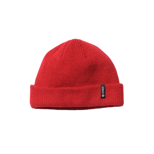 Stance Icon 2 Shallow Beanie Red