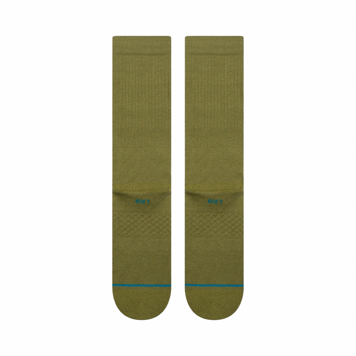 Stance Icon Olive Green Crew Socks