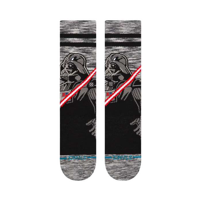 Stance x Star Wars Darth Vader Crew Icon Print Socks Black Grey