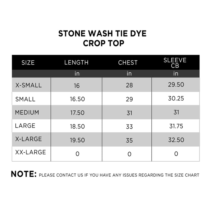 Stone Wash Tie Dye Crop Top - IRONGEAR Fitness