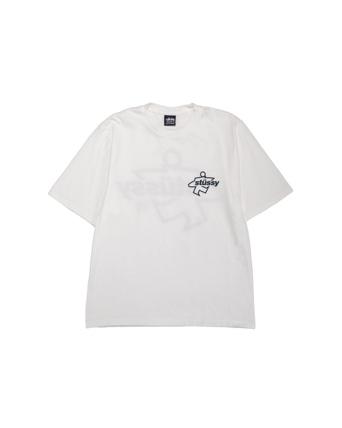 lost & found Stussy Stüssy Surf Size Pigment Dyed Tee Natural