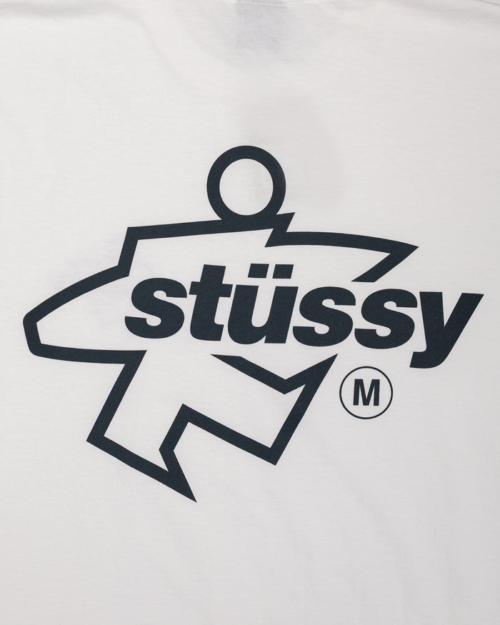 lost & found Stussy Stüssy Surf Size Pigment Dyed Tee Natural