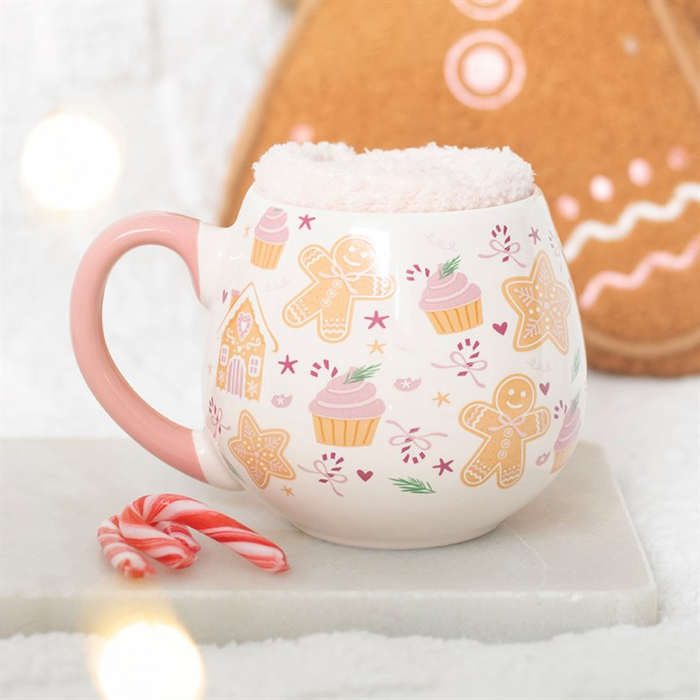 Sugarplum Bakery Print Mug and Socks Set 🇬🇧