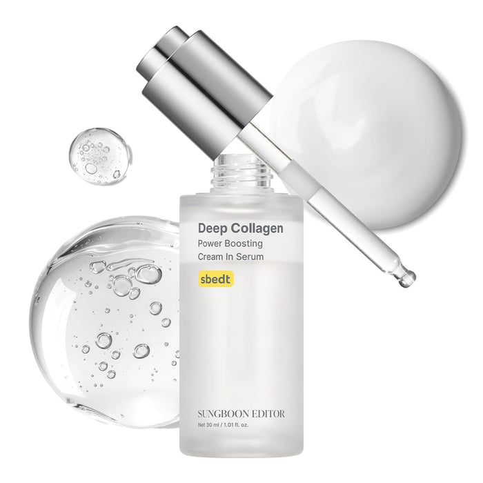 Sungboon Editor Deep Collagen Power Boosting Cream In Serum 1.01oz/ 30ml