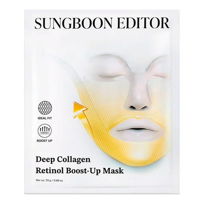 Sungboon Editor Deep Collagen Retinol Tension Boost Up Face Mask 4pcs