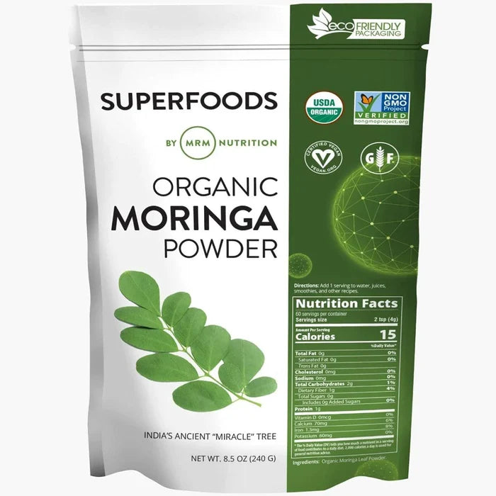 Superfoods Organic Moringa Leaf Powder (240g)