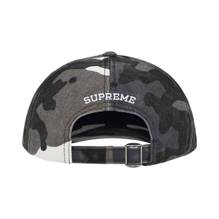 Supreme S Logo Cap White Camo SS26