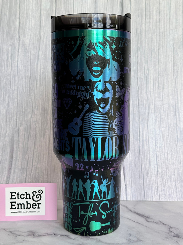 Swiftie Engraved Stanley 40oz- Ready to Ship