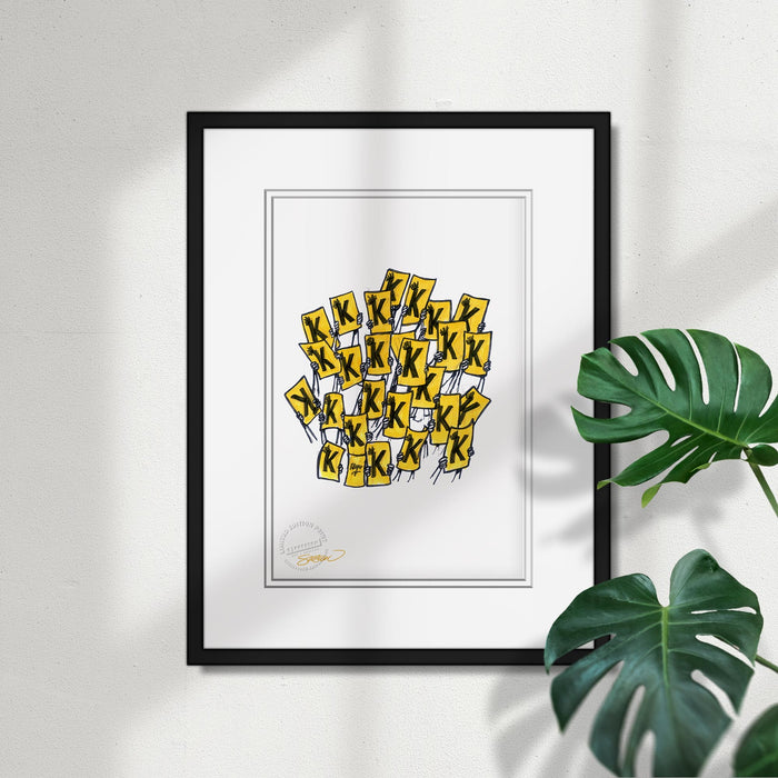 T-Mobile Park Ink Sketch Limited Edition Art Print