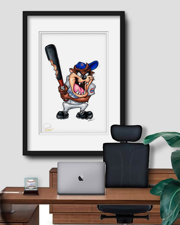 Taz on Deck x MLB Rockies Limited Edition Art Print