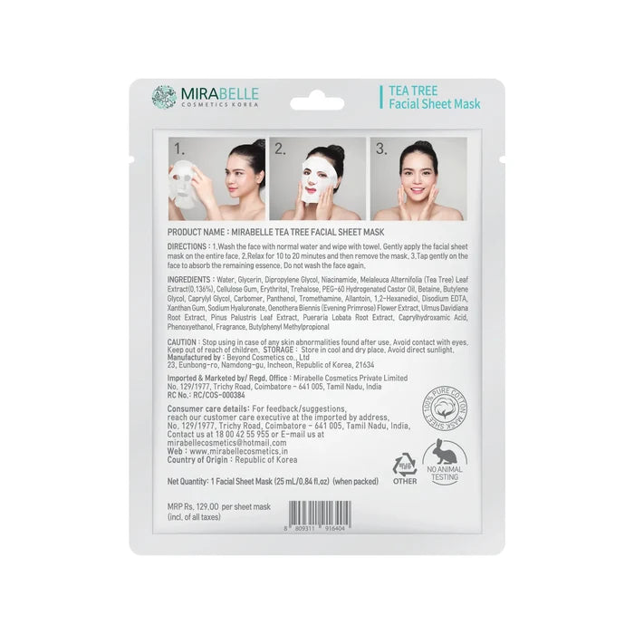 Tea Tree Facial Sheet Mask