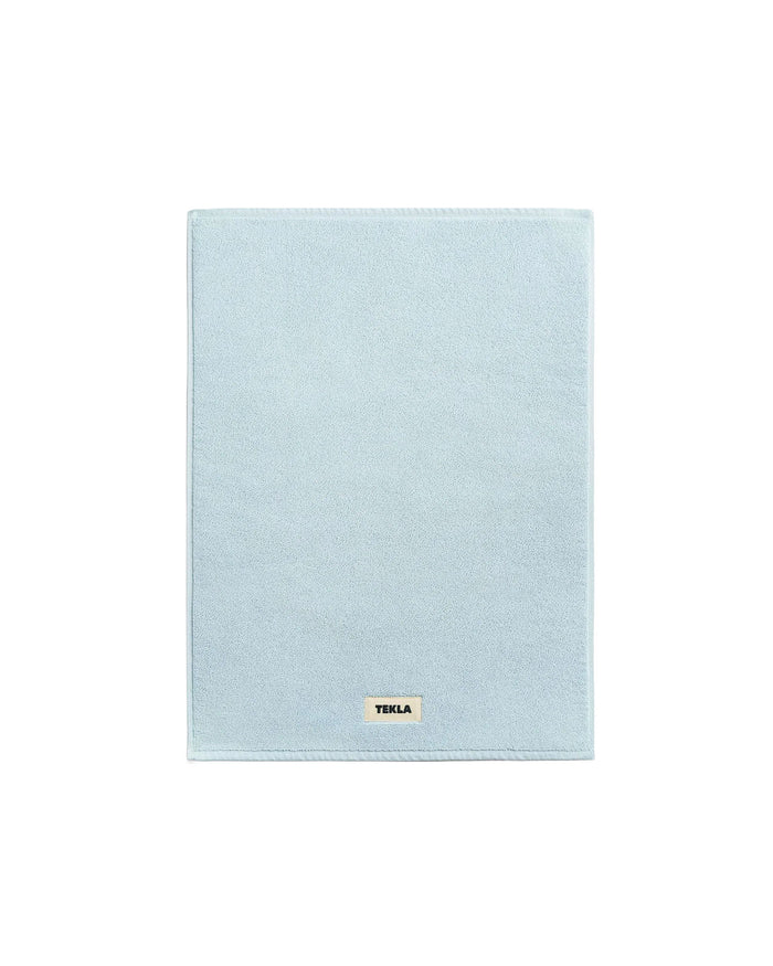 lost & found TEKLA Tekla Terry Bath Mat Sky Blue