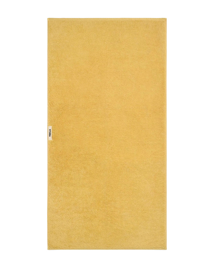lost & found TEKLA Tekla Terry Bath Towel Ochre