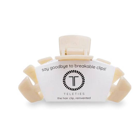 Teletie Almond Beige Hair Clip