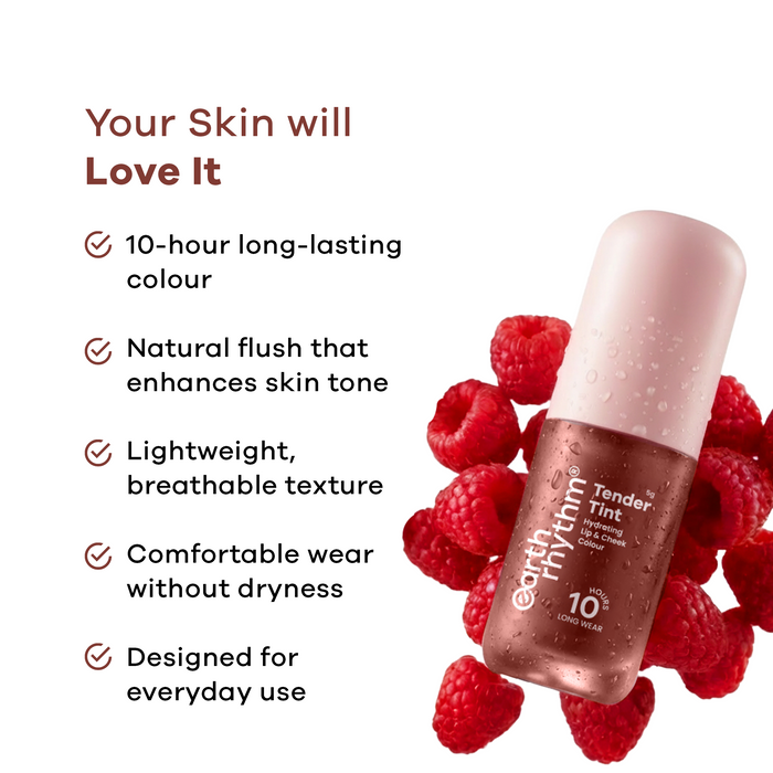 Tender Tint for Lip & Cheek with Pure Plant Pigments 10 H Stay - 5g
