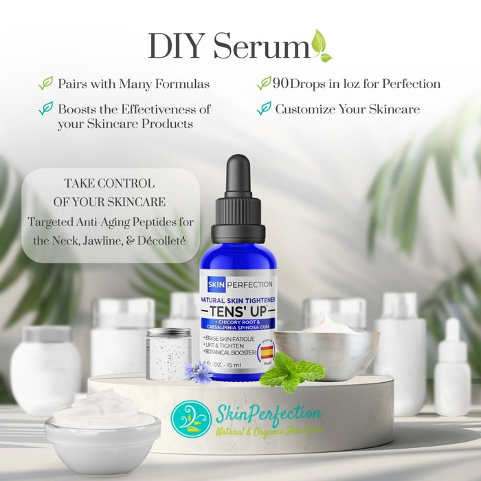 DIY Tens-Up serum for personalized skin tightening treatments