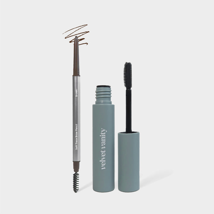 The Brow Edit Set in Brown