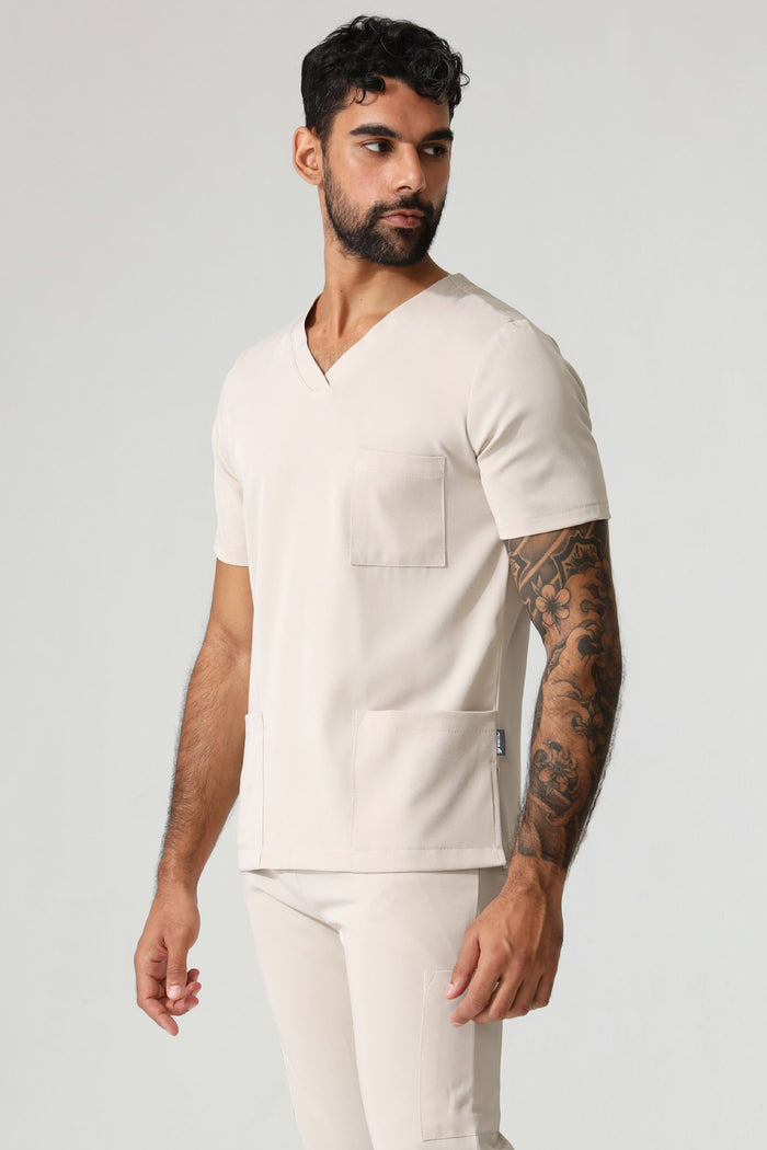 THE MENS V-NECK TOP - Greens Medi Scrubs South Africa - Premium Medical Uniforms & Apparel - Delivery Across SA