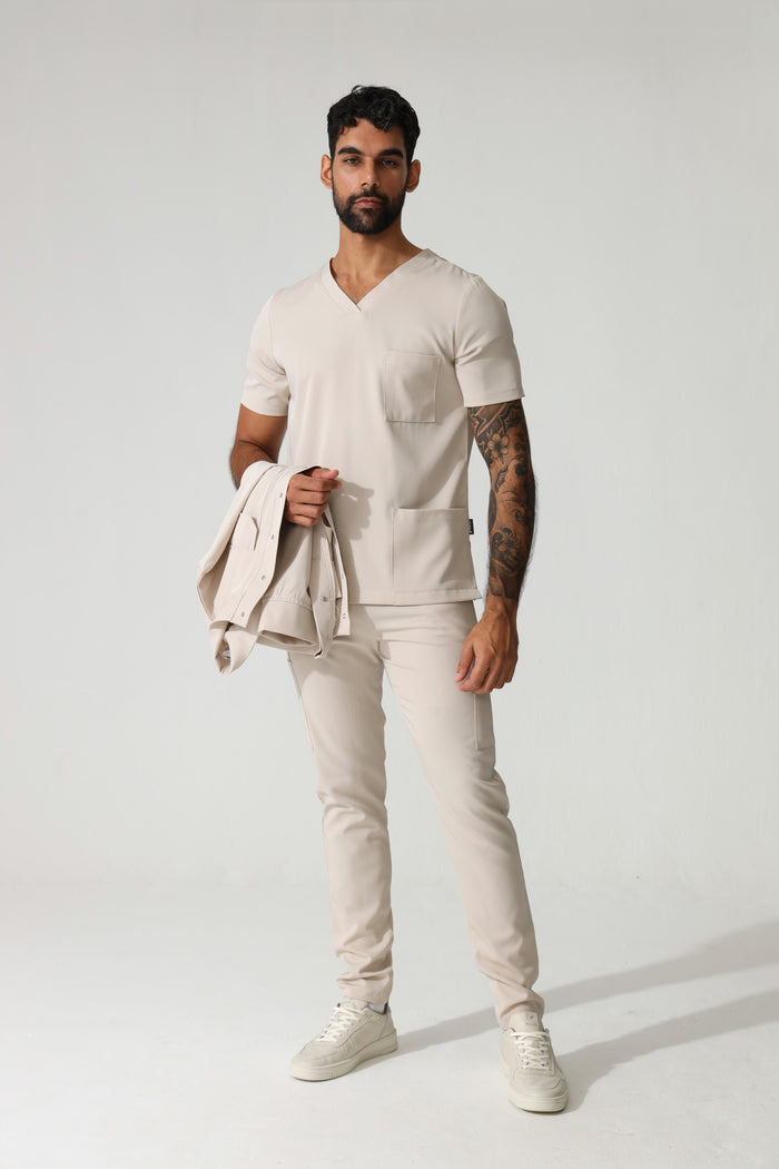 THE MENS V-NECK TOP - Greens Medi Scrubs South Africa - Premium Medical Uniforms & Apparel - Delivery Across SA
