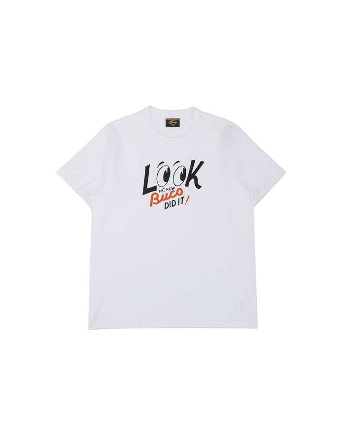 lost & found The Real McCoy's The Real McCoy's BC26002 BUCO Tee / Look At How Buco Did It! White