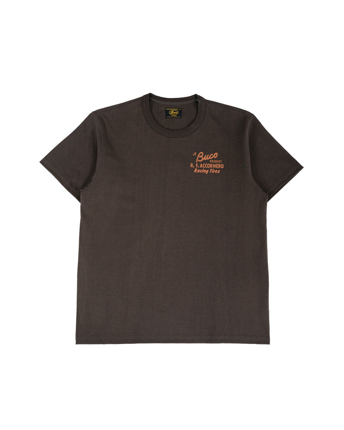 lost & found The Real McCoy's The Real McCoy's BC26007 Buco Tee / R.F. Accornero Charcoal