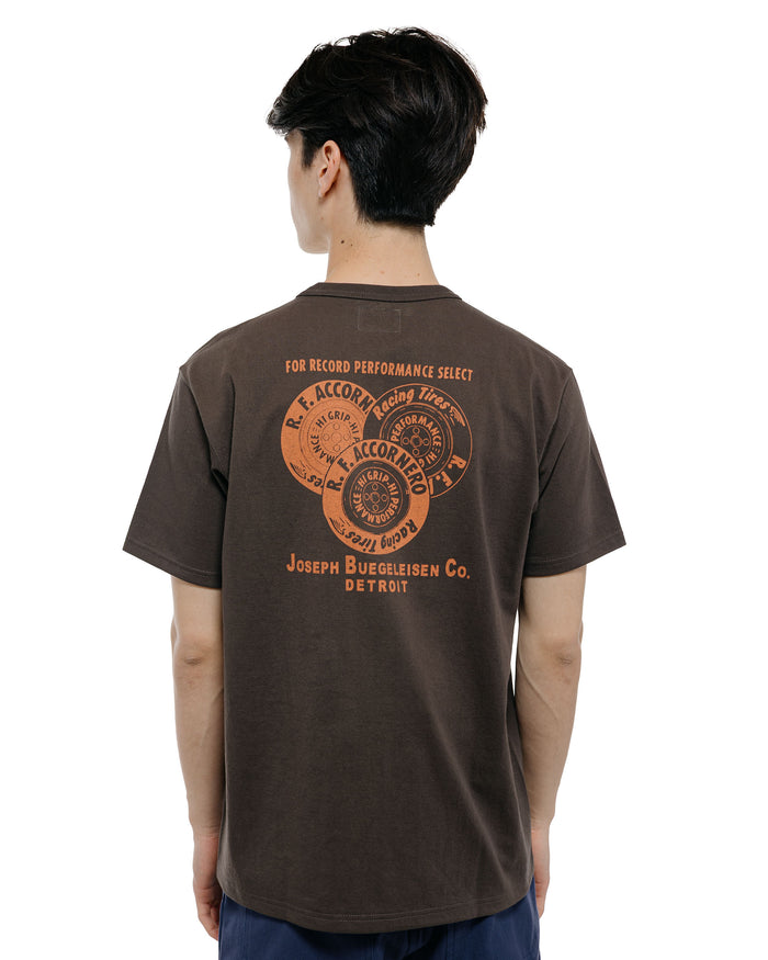 lost & found The Real McCoy's The Real McCoy's BC26007 Buco Tee / R.F. Accornero Charcoal