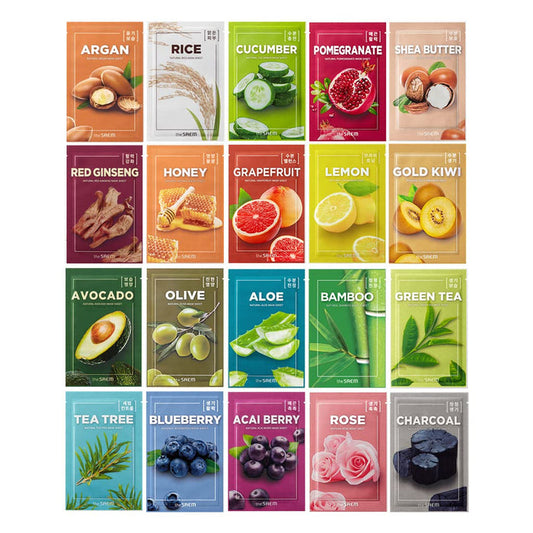 THE SAEM Sheet Mask Set مجموعة اقنعة ورقية عرض خاص