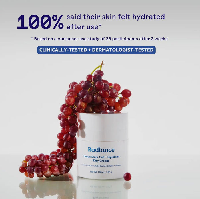 Three Ships Radiance Grape Stem Cell + Squalane Day Cream - Aesthetics By Kell