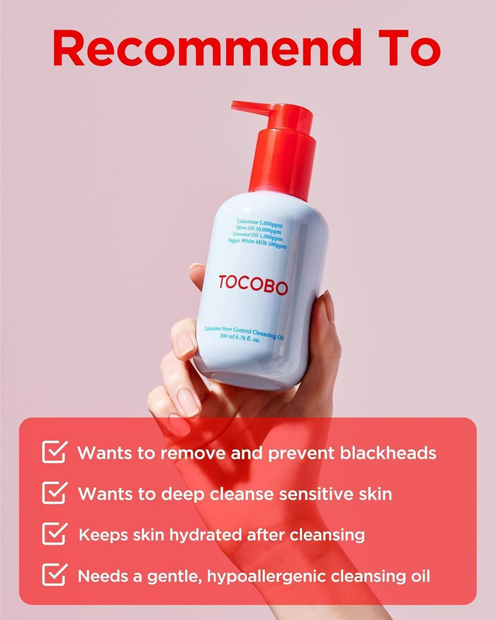 TOCOBO Calamine Pore Control Cleansing Oil 200 mL