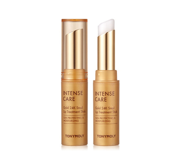 TONYMOLY Intensive Care Gold 24k Snail Lip Treatment Stick مرطب الشفاه بالذهب والحلزون
