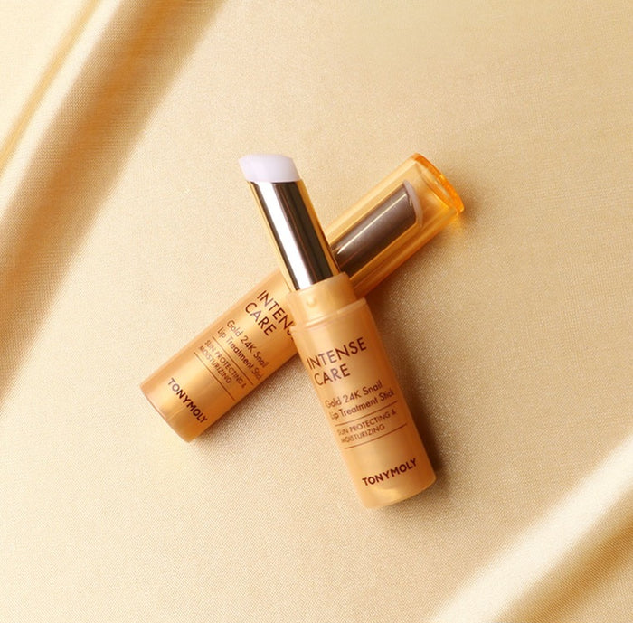 TONYMOLY Intensive Care Gold 24k Snail Lip Treatment Stick مرطب الشفاه بالذهب والحلزون