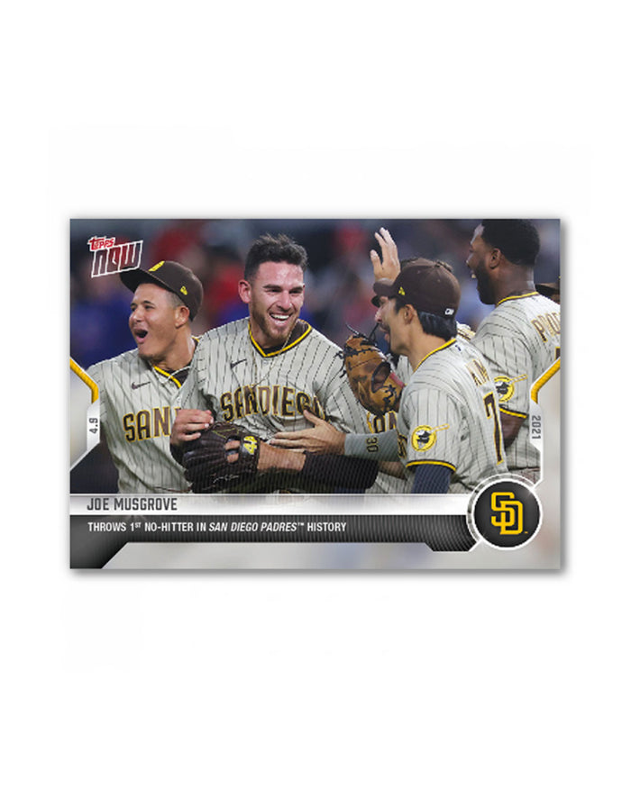 Topps Now 2021 Musgrove No Hitter #58