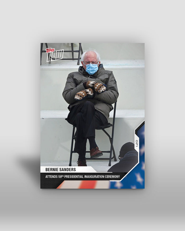 Topps Now 2020 Bernie Sanders #21