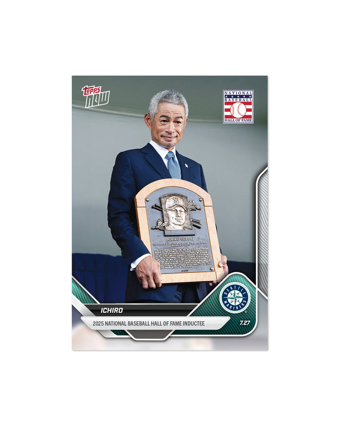 Topps Now 2025 Ichiro HOF Induction #474