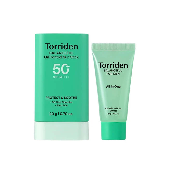 Torriden Oil Control Sunscreen Stick Set SPF50+ PA++++ 20g*2