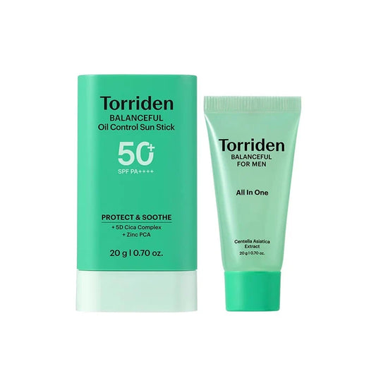 Torriden Oil Control Sunscreen Stick Set SPF50+ PA++++ 20g*2