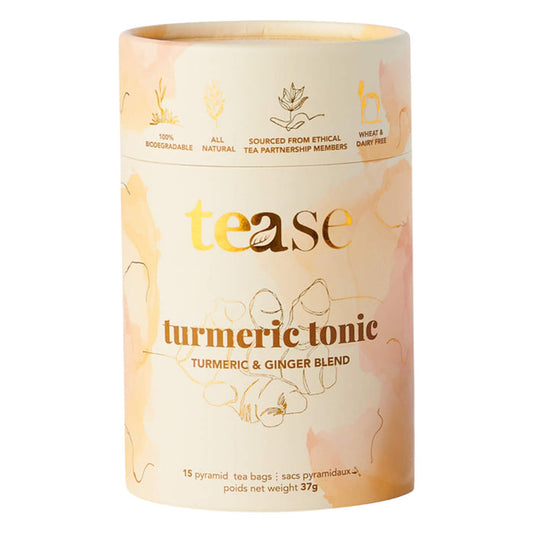Tease Tea Turmeric Tonic 15 Pyramid Tea Bags