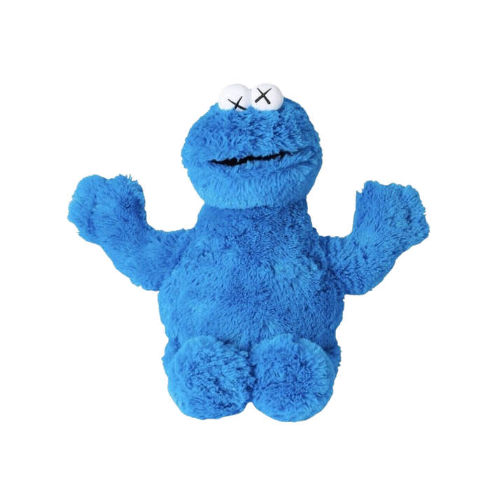 Uniqlo Kaws x Sesame Street Cookie Monster Plushie