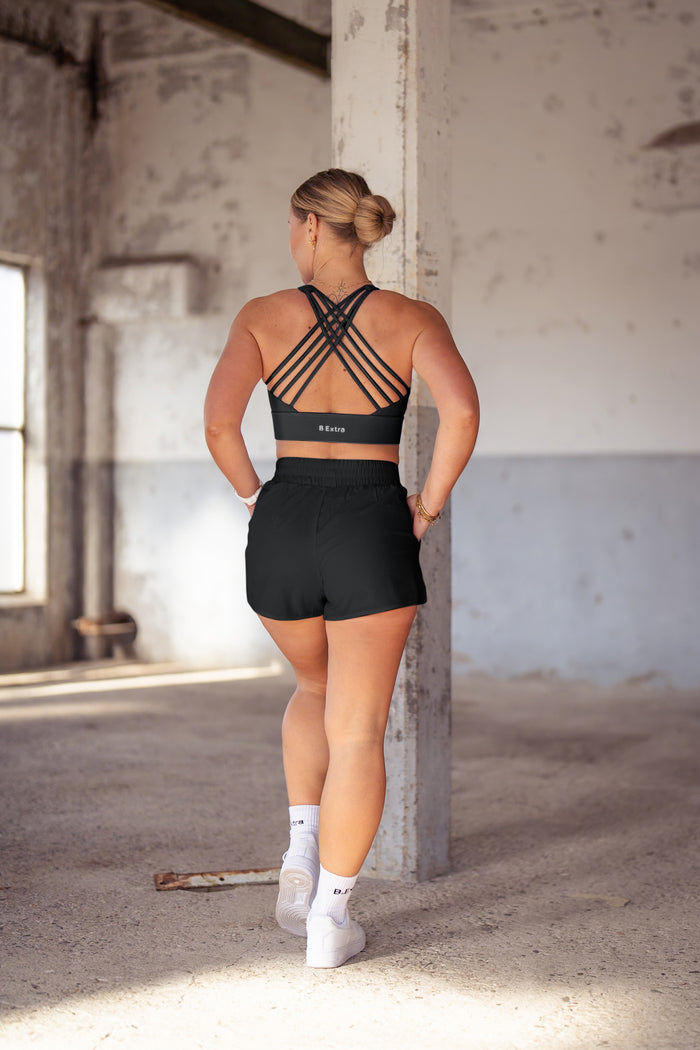 Valerie Sports Bra - Black