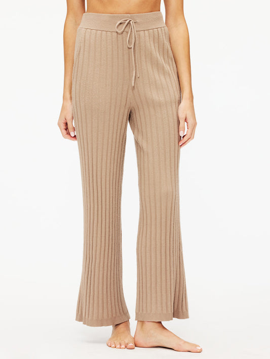 Varley Simeon Wide Rib Knit Trouser