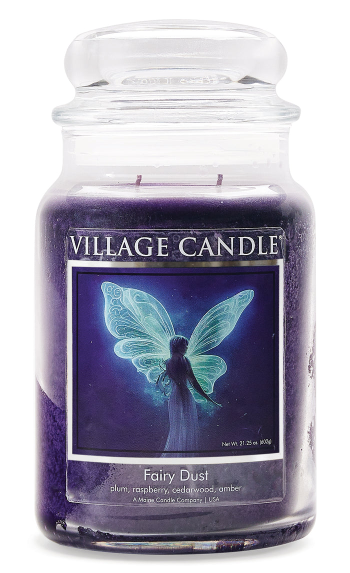 Village Candle - Fairy Dust Candle - Large Dome