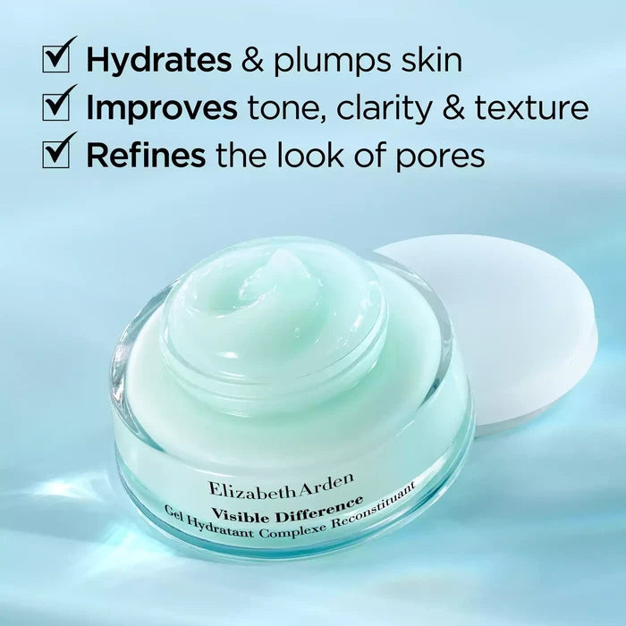 Hydrates and plumps skin, improves tone, clarity and texture, refines the look of pores